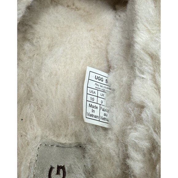 UGG Tasman Men’s Size 10 Chestnut Suede Lined Slip-On Slipper 5950 - Picture 7 of 8